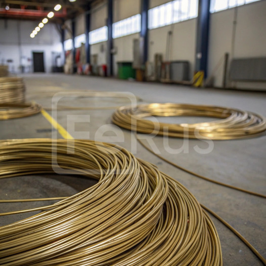 Проволока латунная 0,1 мм Л68 ГОСТ 1066-2015