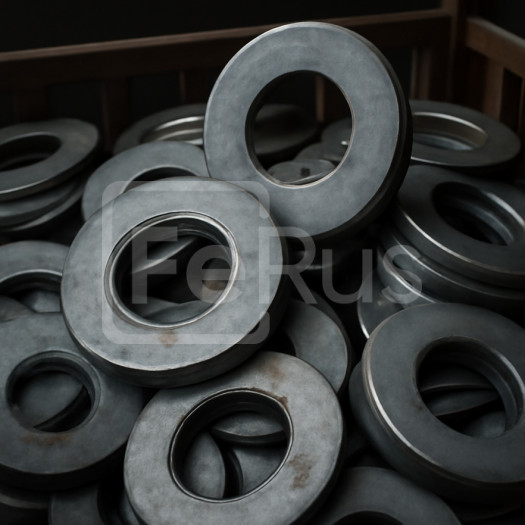 Заготовка для плоского фланца 100 мм Ст25 ГОСТ 12820-80