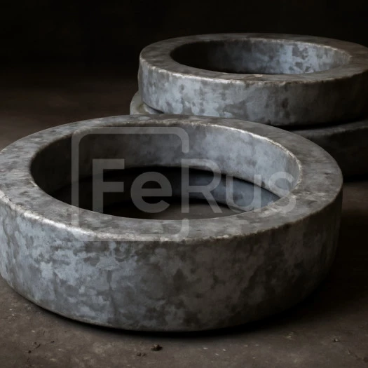 Кольцо раскатное 1050х500 мм Ст35 ГОСТ 7062-90